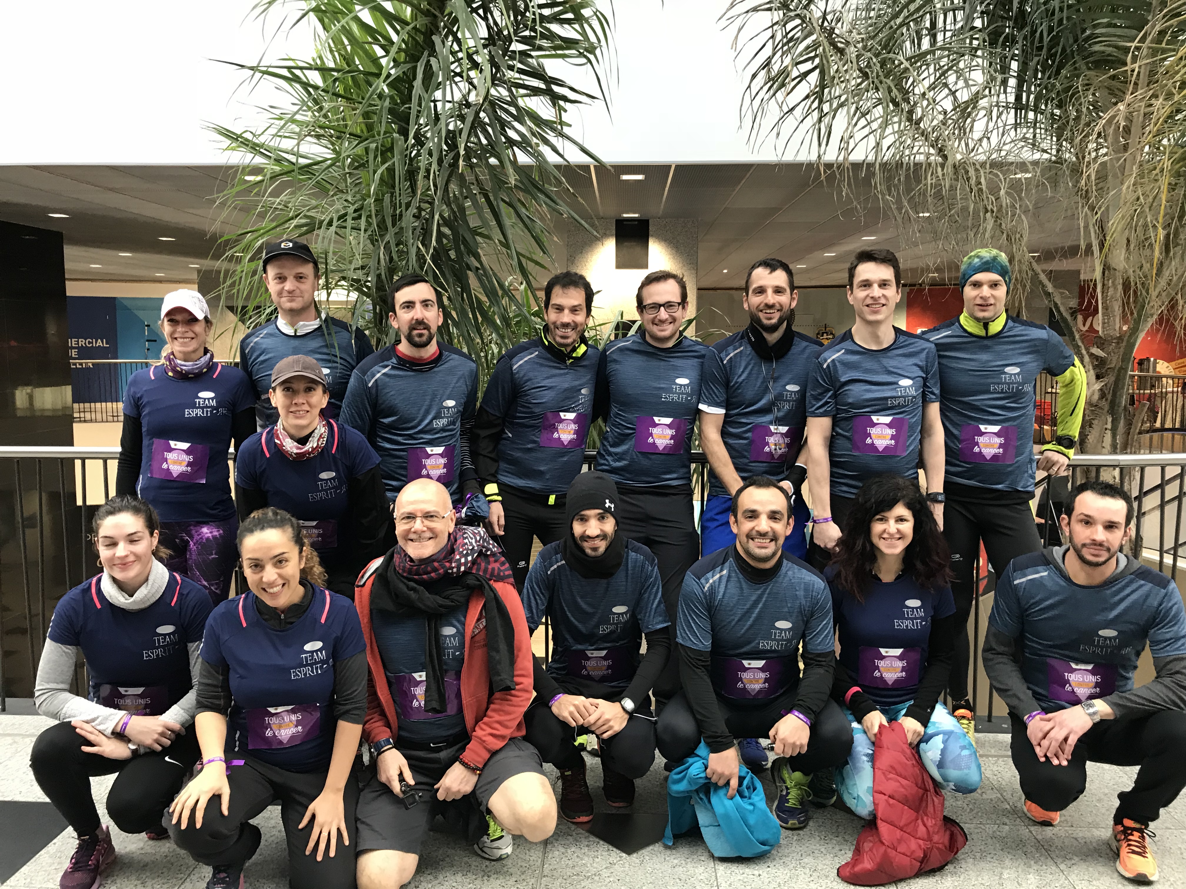 Oncorun 2018 Toulouse: Une belle équipe Esprit-RH