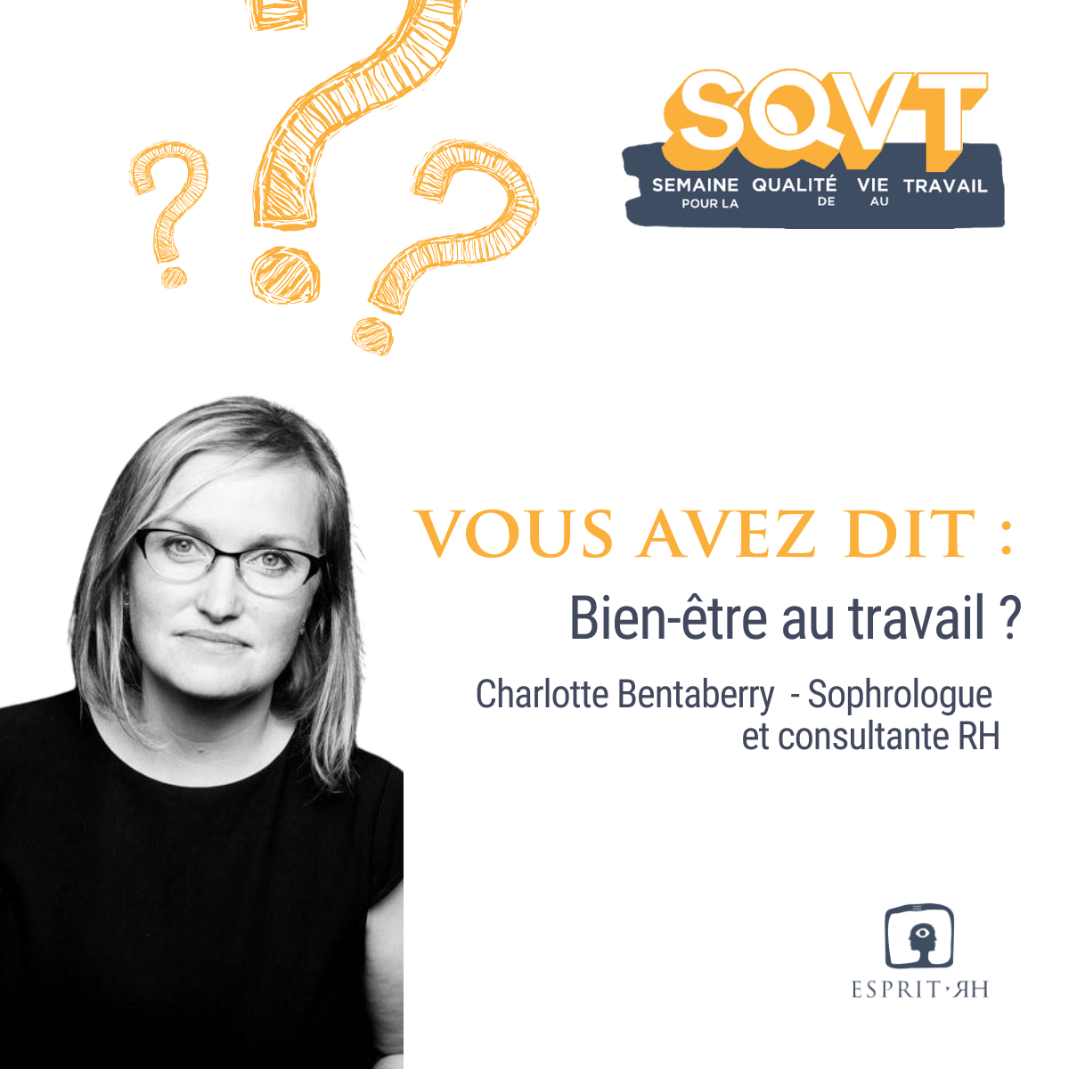✅ Semaine pour la Qualité de Vie au Travail ▶️La vision du Sophrologue